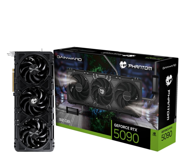 GAINWARD GeForce RTX 5090 Phantom 32GB GDDR7 DLSS4 NE75090019R5-GB2020P - 1309152 - zdjęcie